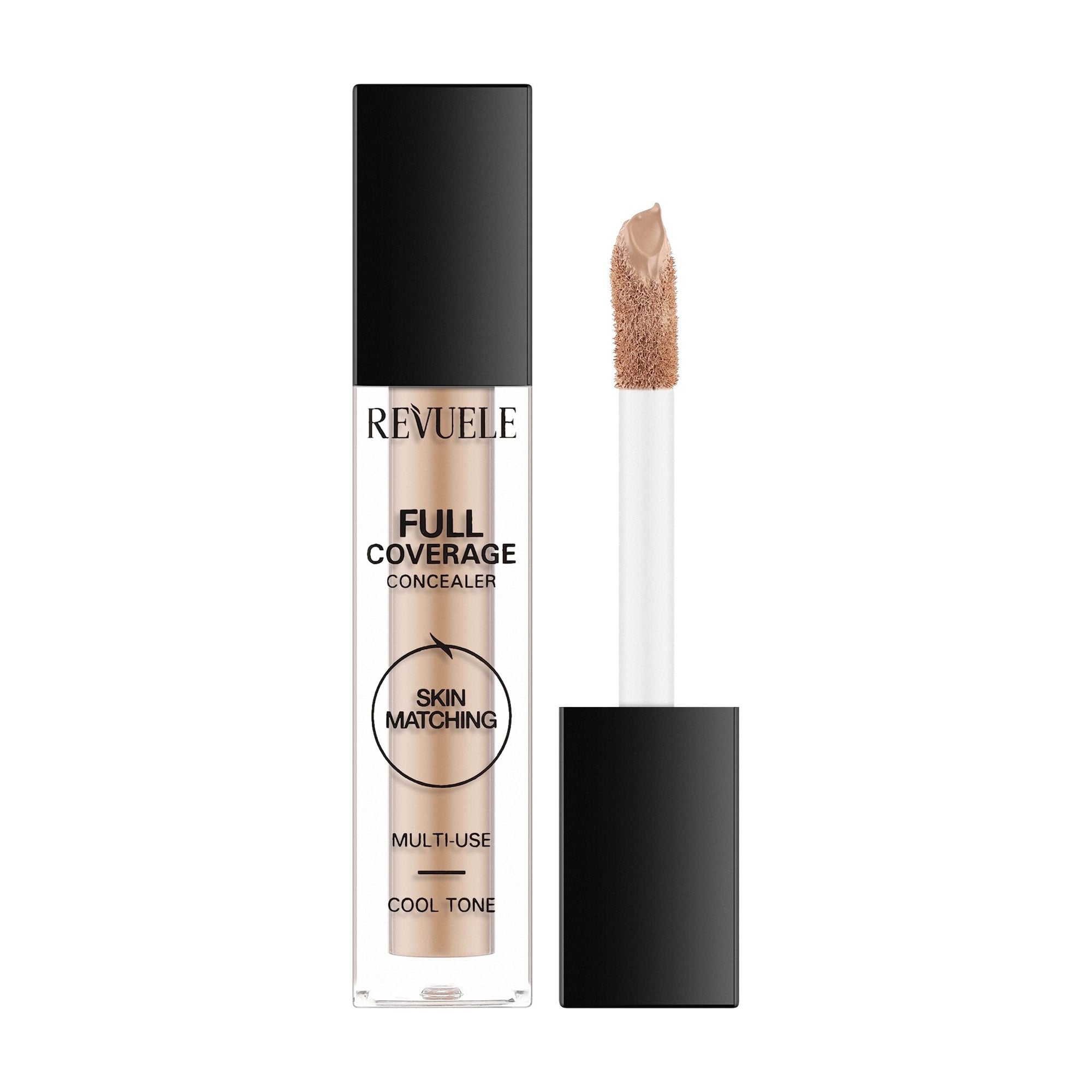 Рідкий консилер для обличчя Revuele Full Coverage Liquid Concealer Холодний, 5 мл
